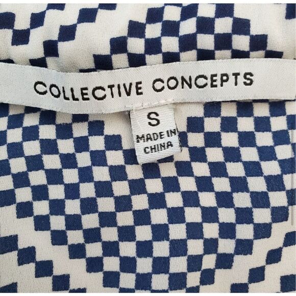 Collective Concepts Cap Short Sleeve
Blouse Top Size Small - Picture 7 of 8
